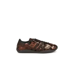 adidas by Wales Bonner Karintha Sequin Sneaker in Dark Brown Unisex