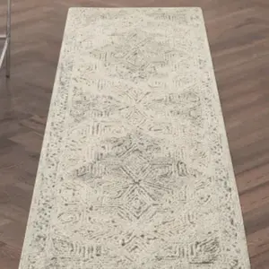 Nourison Colorado Wool Rug Collection - Arvada Rug Size 2 ft. 3 in. x 7 ft. 6 in., Features Decorative Design and Textured Pattern