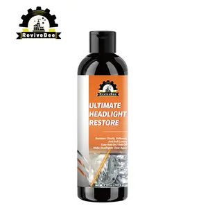 Headlight Restoration Kit for Cars, Headlight Cleaner and Polish, Removes Oxidation and Yellowing, Restores Clarity and Shine, Easy-to-Use Car Headlight Repair Solution