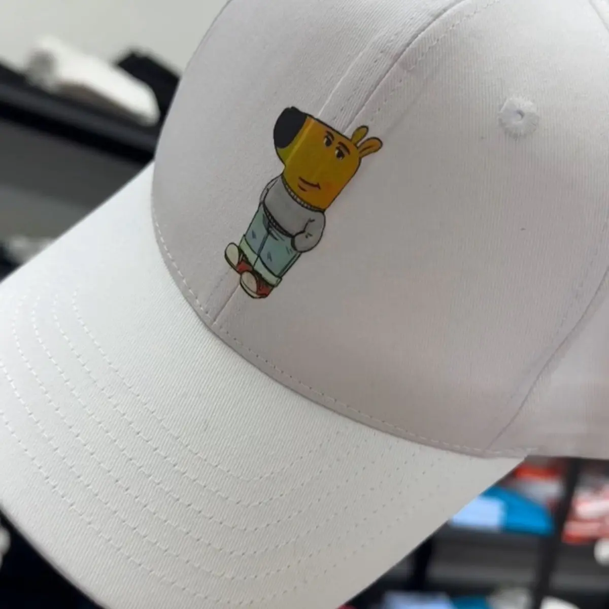 Chill Guy Hat - Fitted/Snapback Style - Unisex