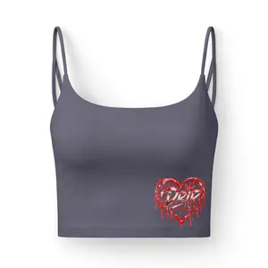 Women's Luxe Dripping Heart Graphic Bra, Active Everyday Bra, Active Everyday Bras