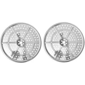 Stainless Steel Canner Rack, 2PCS Pressure Cooker Rack for Pressure Canner Cooking, Toast, Baking, Compatible
