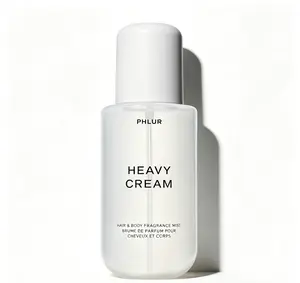 PHLUR Heavy Cream Hair & Body Mist 240ml (8 FL OZ), Dreamy Gourmand Vanilla Scent Spray for Women, Rich Marshmallow & Coconut Cream Blended with Fresh Bright Citrus, Large Size Daily Fragrance Mist