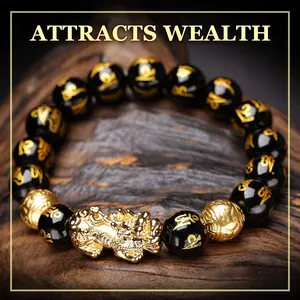 Women Feng Shui Obsidian Bracelet