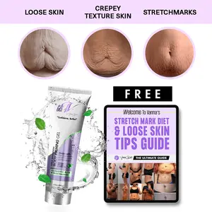 Gel-V |  Body Firming & Stretch Mark Appearance Fading Gel 250 gr Cruelty Free with Echinacea & Niacinamide for Post-Partum Support - Therapeutic