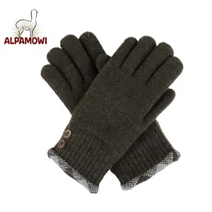 Warm Alpaca Gloves with Double Layer | Good for Driving and Cycling | Perfect for people with Arthritis | Perfect Back to school