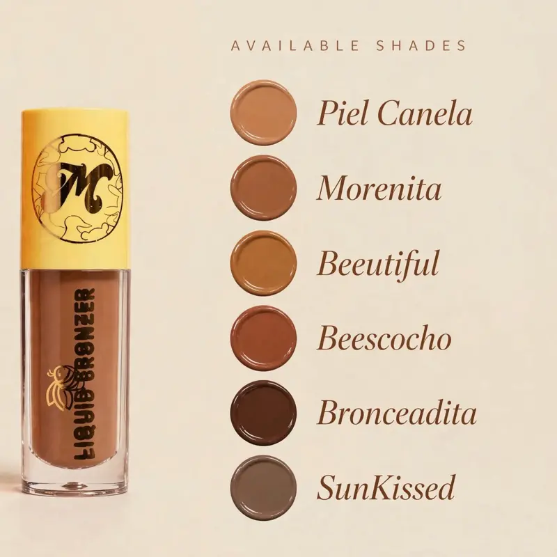Metamorphosis BF Liquid Bronzer - Weightless 8ml Natural Finish for Everyday Use with six Shades for Perfect Sunkissed Look