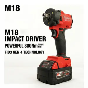 Milwaukee M18 FIW212 18V 1/2 Inch Impact Wrench for Automotive Fastening Tasks