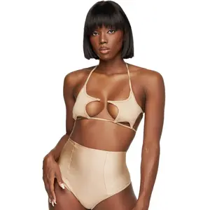 Sand Nude Star Bikini Top