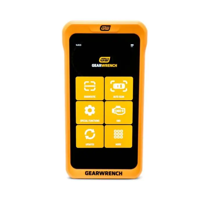 Gearwrench KDGWSMART05 5 in. Bi-Directional Diagnostic Code Reader & Scanner, 1.98 lbs, 31+ Reset/Relearn Functions, Auto Auth/Secure Gateway Readiness, USB Type C, Batteries Compatible (Automotive Car Repair Tool), Compact, Intelligent Dtc Analysis