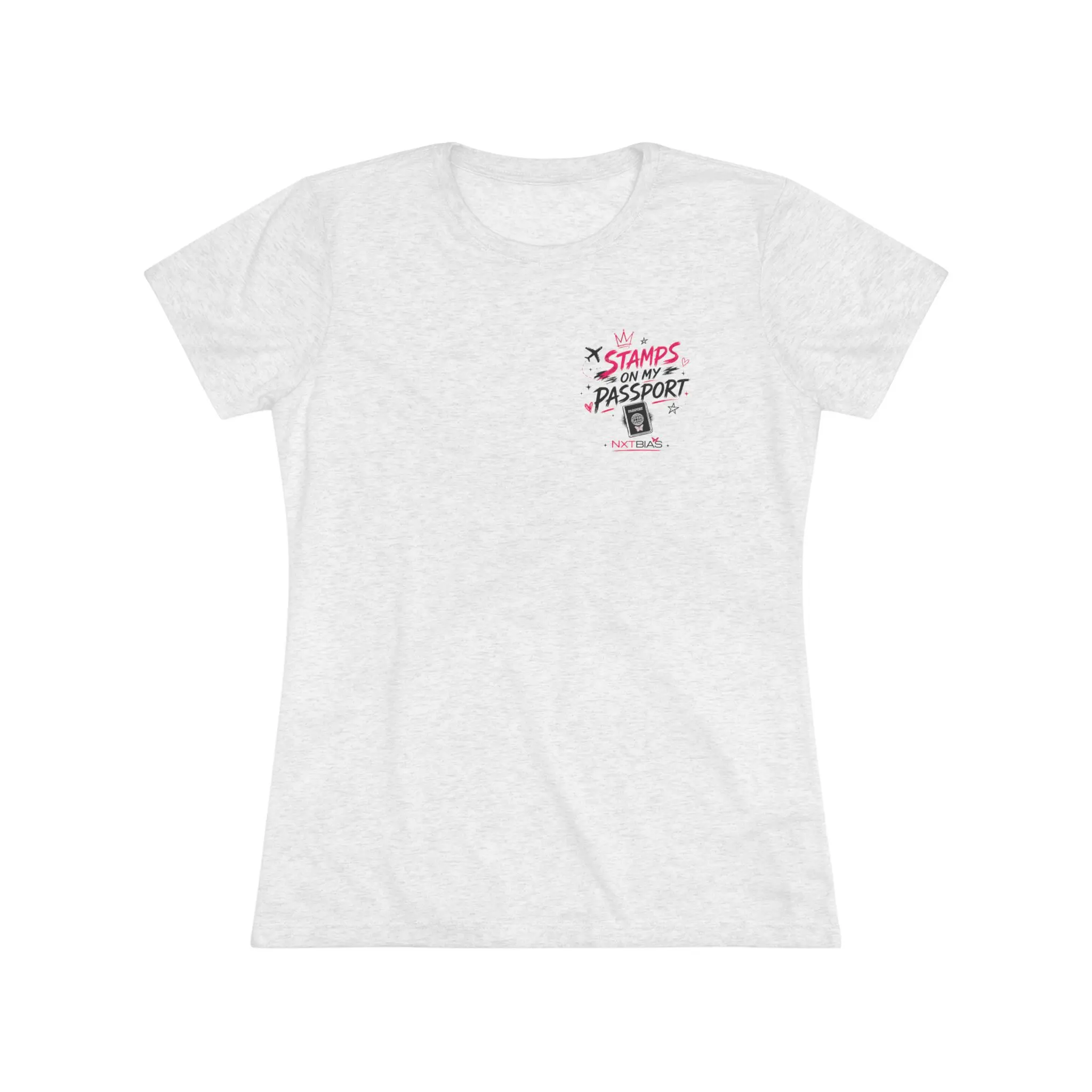 Stamps on My Passport Graphic T-Shirt | Travel Shirt | Airport Outfit | Vacation Tee | Wanderlust Travel Shirt | NXTBIAS travelessentials