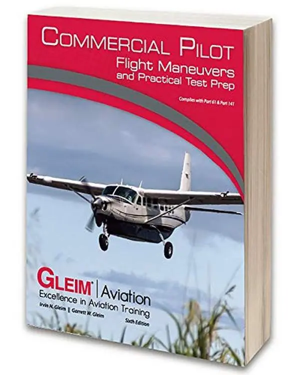 USED Book - Gleim Commercial Flight Maneuvers - CPPT-6 by Irving Gleim (Paperback) - English