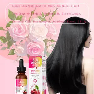 Advanced Liquid Iron Drops with Folate & Vitamin C | Clinically Absorbable Formula for Anemia, Energy & Red Blood Cell Support | Vegan, Non-GMO, Kid-Friendly Strawberry Flavor (2 Fl Oz) gainer veggie