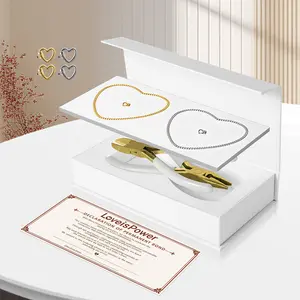 Elegant Permanent Couple Bracelet with Lock – The Perfect Gift to Show Your Love on Dates, Valentine’s Day and Special Days
