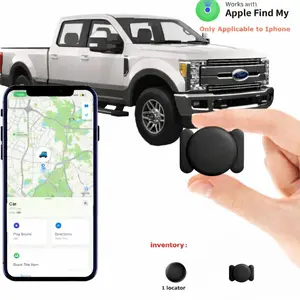 Mini GPS Tracker, iOS "Find My" Tracker (iOS Only), for Vehicles, outdoor, camping. Magnetic Waterproof Case, No Monthly Fee Effortlessly Super Battery Life