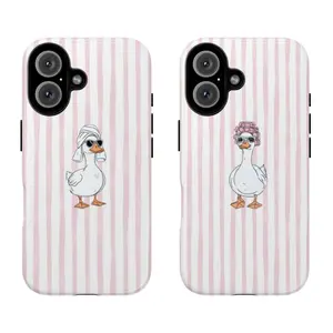 Cartoon Monkey Tough Phone Case, Cute Curious Monkey Phone Cover, Fun Protective Cover for Kids and Adults, suitable for iPhone 17 16 15 14 13 12 11 X, Samsung and other series models Shell Cellphone