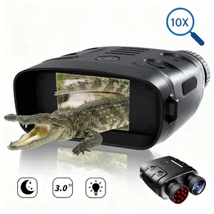 2.5K Night Vision Goggles,10X Digital Zoom,7 Levels of infrared, Photo/Video,Adult Night Vision Binoculars,Perfect for Outdoor Hunting Camping Security,Gifts for Men,Christmas gift, High Definition Binoculars