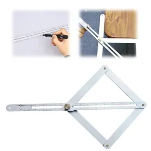 Father's Day Gift Premium Corner Angle Finder, Protractor Angle Finder with Scales Digital Angle Finder Protractor, Portable Miter Protractor Angle Finder, Corner Angle Finder for Woodworking Tool