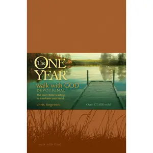 USED-The One Year Walk with God Devotional: 365 Daily Bible Readings to Transform Your Mind by Tiegreen, Chris (Imitation Leather)