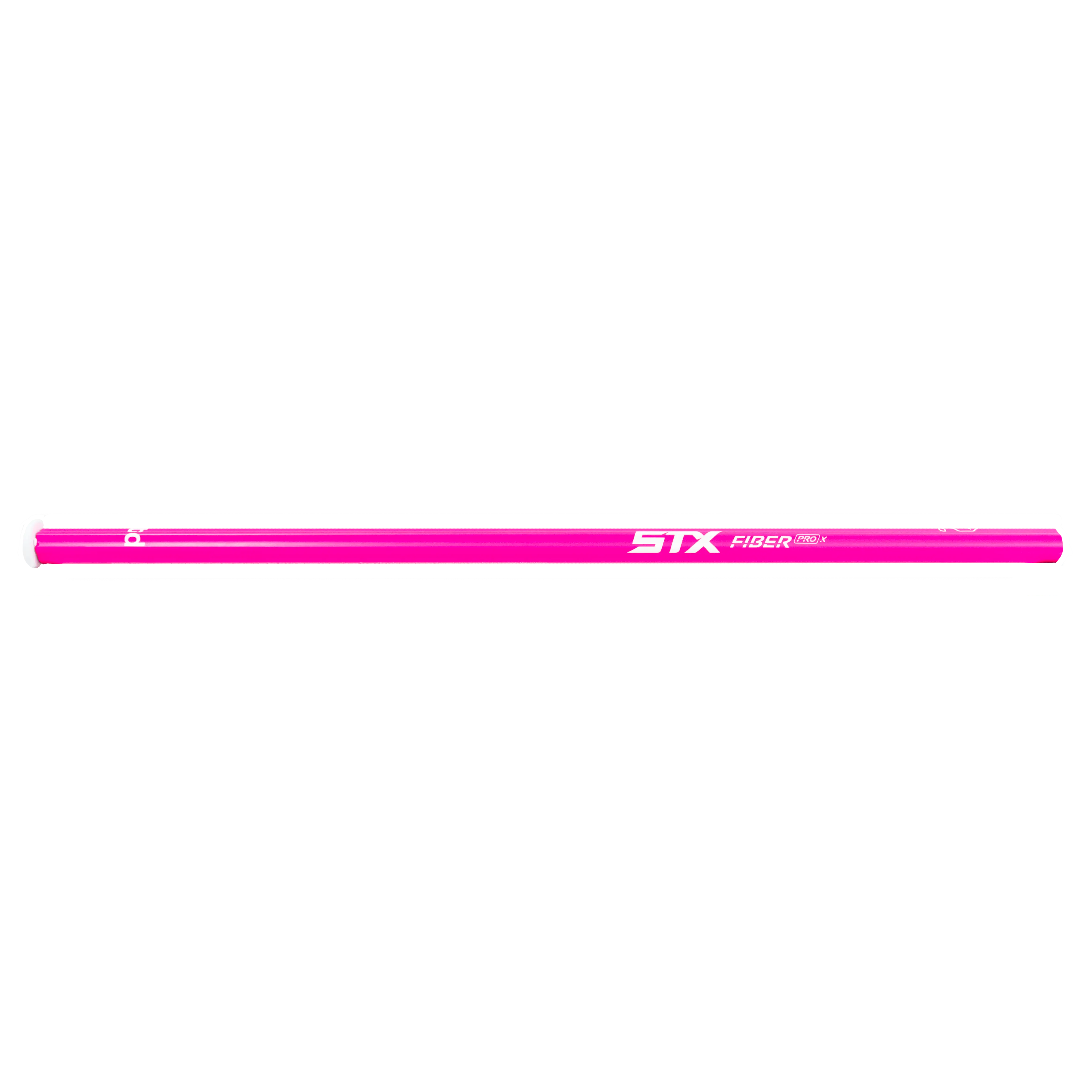 STX Fiber Pro X Pink Lemonade Lacrosse Attack Shaft, Fiber Handle with Constant Flex, Curved Edges, High Friction Grip for Enhanced Attack Shots