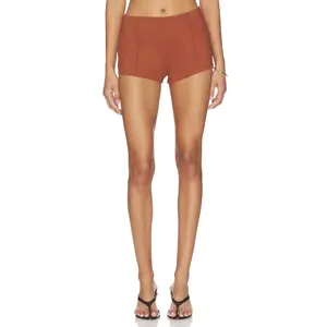 superdown Reese Hot Shorts in Brown