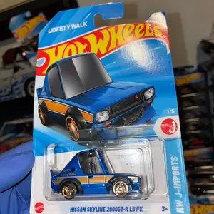 2025 Hot Wheels Nissan Skyline 2000GT-R LBWK TOONED Blue