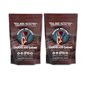 Rockin Wellness Vegan Chocolate Cacao Nutritional Mix
