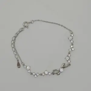 Jeweled Bow Bracelet