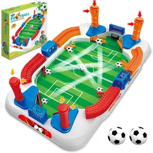 2-player Battle Table Football Game, Creative Soccer Table Game, Parent-child Interactive Game for Adults, Family Board Game Toy, Football Balls