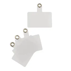 John Bead Super Cute Clear Durable Plastic Cellphone Smartphone Mount Inserts, 4pcs