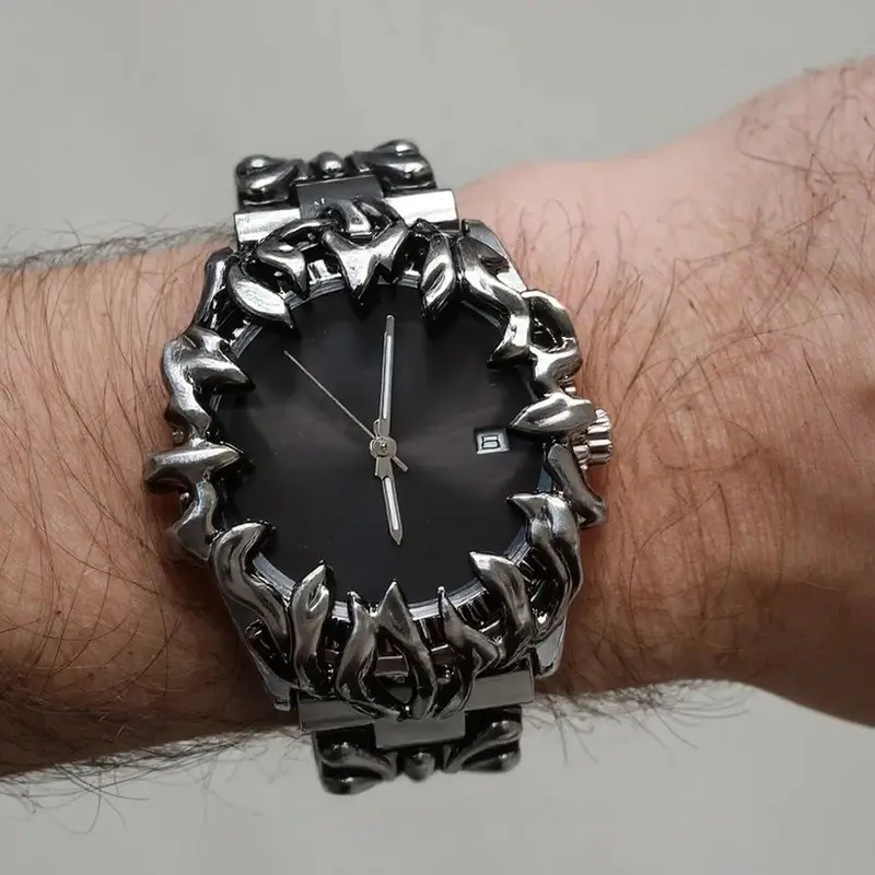 2025 Alabaster Industries Y2K Demon Claw Quartz Watch Men Ho