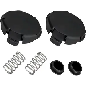 Speed Feed 400 Trimmer  Cap and Spring Kit for Echo, Trimmer Replacement Spool Cap Covers Compatible with Echo SRM-225, SRM-230, PAS-225 Trimmer Heads, Echo Weed Eater  X472000070, 2 Pack