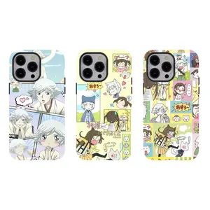 Anime Panel Phone Case ,White Hair Protective Cover,For iPhone 17 Pro Max 16 15 14 13 12 11 for Samsung S21 S22 S23 S24 S25 Phone Case,Gifts for girlfriend and fans,Phone Accessories