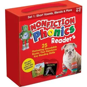 Nonfiction Phonics Readers Set 1: Short Vowels, Blends & More (Single-Copy Set) by Charlesworth, Liza