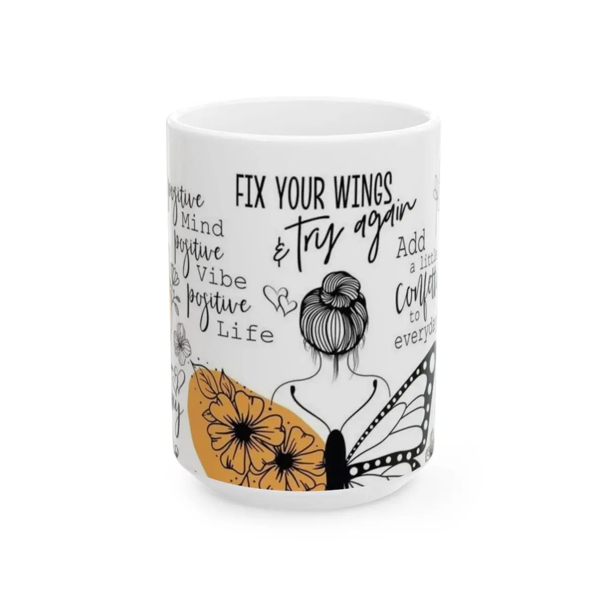 Fix your wings Mug (15oz)