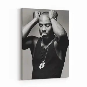 DMX Rapper Poster Wall Art DMX Ruff Ryders Rapper Art Music Studio Decor Old School Rap Wall Decor Highest Quality LifeTime Warranty