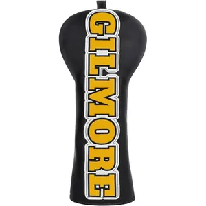 Craftsman Golf Gilmore 460cc Black Driver Headcover Club Head Cover Protector Synthetic Leather Durable and Attractive