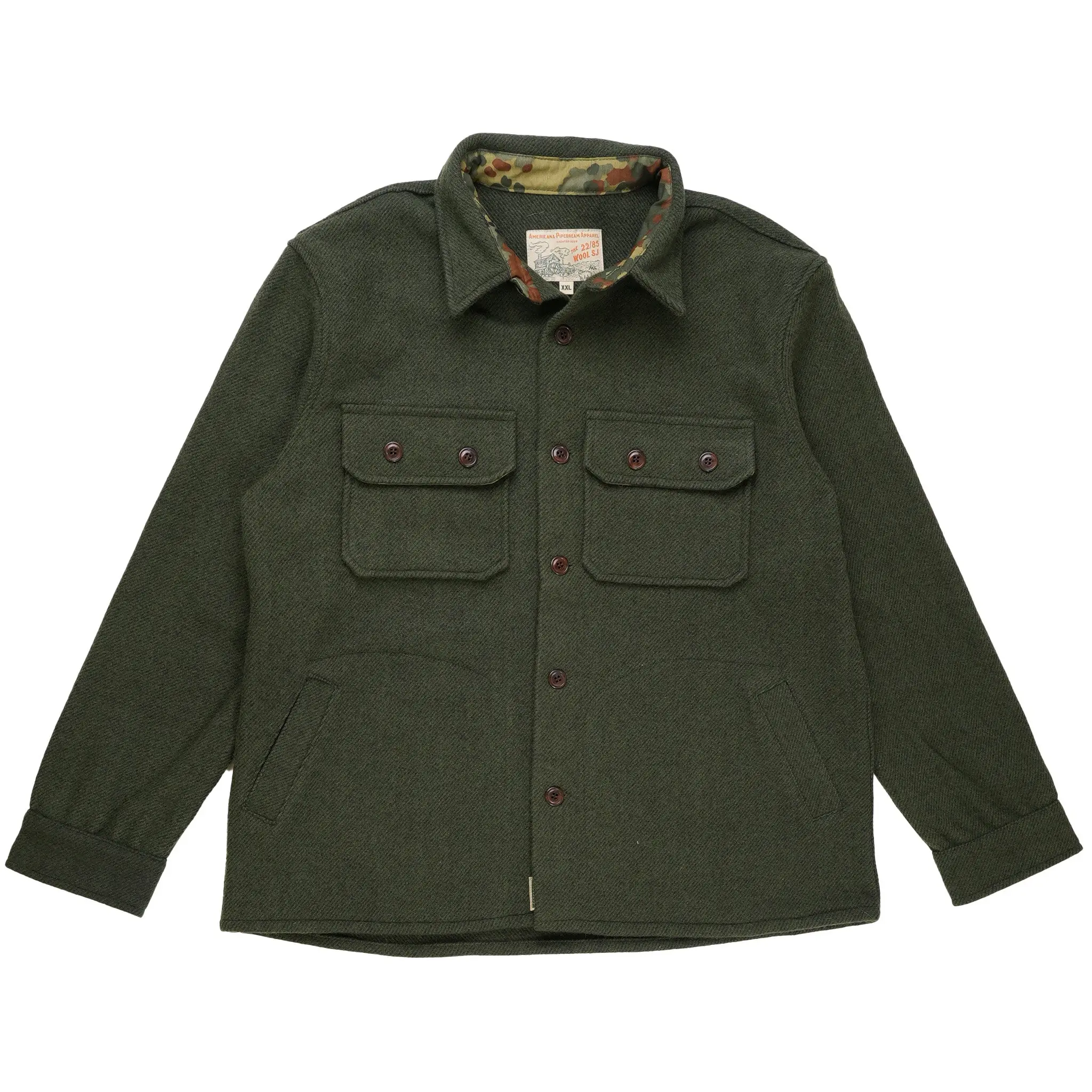 The 22/85 Wool Shirt Jacket The 22/85 Wool Shirt Jacket