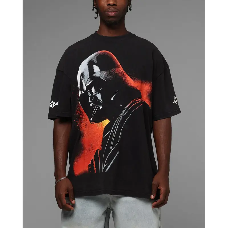 Star Wars Darth Vader T-Shirt Black Wash - TikTok Shop