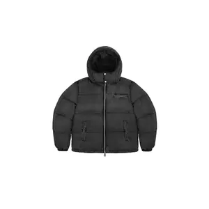 Denim Puffer Jacket