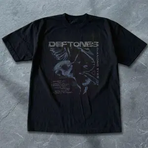 Deftones Diamond Eyes Graphic Band Tee Black Alternative Metal Shirt