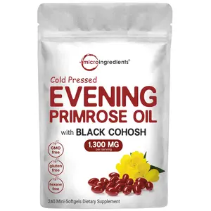 Micro Ingredients Evening Primrose Oil, 240 Softgels Micro Ingredients Evening Primrose Oil, 240 Softgels