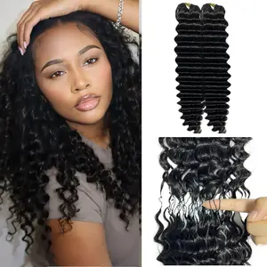 [New Arrival] ISEE HAIR Deep Curly Crochet Human Hair, Miracle Knots Friendly for Boho Braids – Defined Curls Time-Saving Setup, Deep Waves #ISEECrochetNewArrivals #SummerVibes