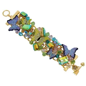 Betsey Johnson Butterfly Statement Bracelet