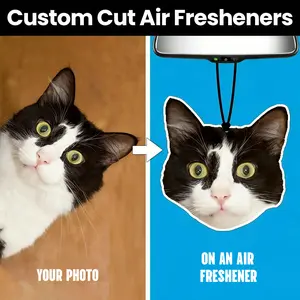 Personalized Photo Air Freshener - Custom Cut Multiple Scented Car Freshener for Boyfriend Girlfriend Husband Wife Women Decor Accessories, Suitable for Gift