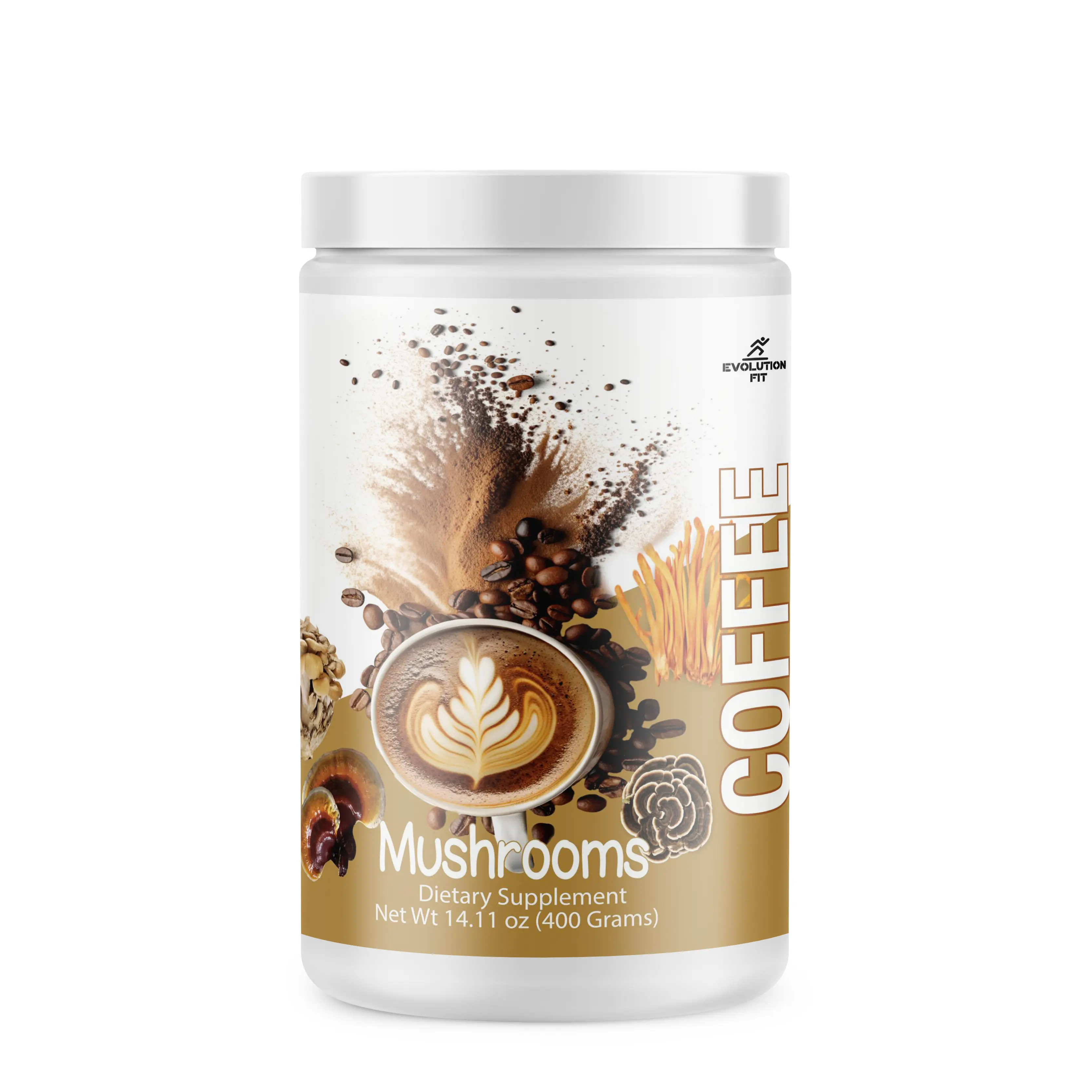 EvolutionFit Coffee With Mushrooms EvolutionFit Coffee With Mushrooms