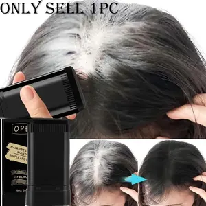 Disposable Hair Dye Comb, Temporary Hair Color Root Touch Up, Waterproof Sweatproof Hair Stick, Easy Application Portable Design, Quick Non-Fading