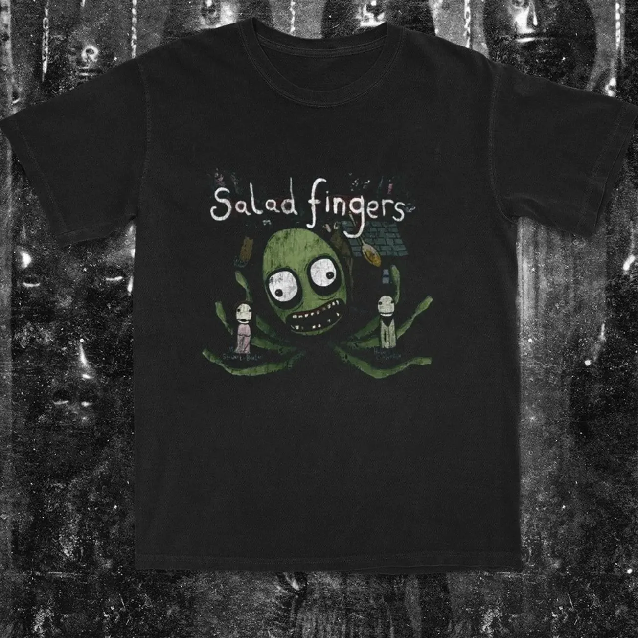 SaladFingers Tee Unisex Short Sleeve Shirt  S-5XL N