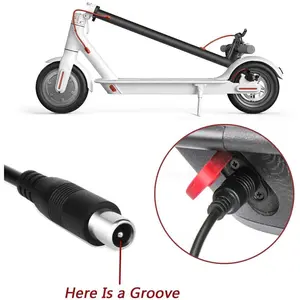 Electric Scooter Charger 42V 1.7A for Xiaomi M365 Segway Ninebot ES1 ES2 ES4 E22 ES1L Fast Charging Power Adapter Replacement Cord Home Workout Equipment