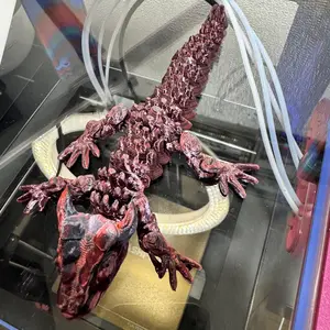 Articulated Baby Dragon Collectible Figurine with Detailed Sculpture and Flexible Joints for Display